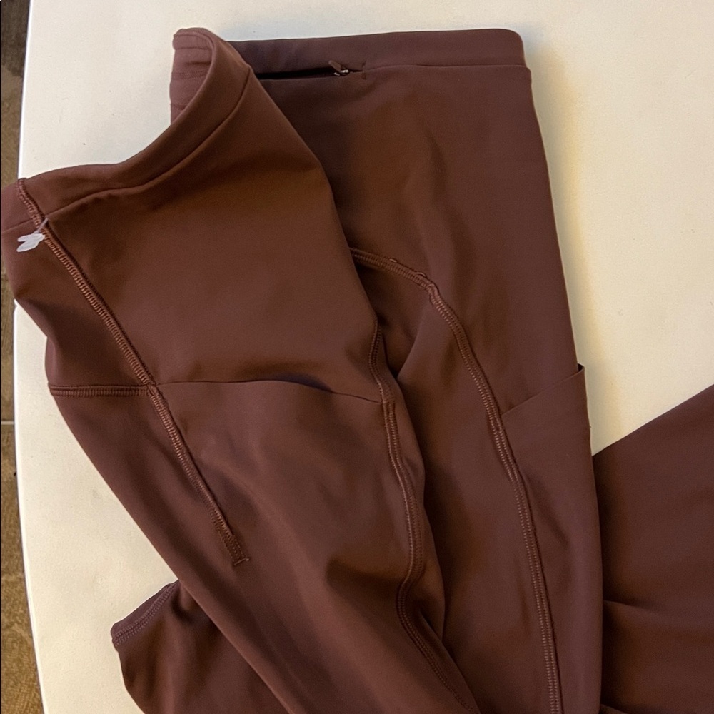 Lululemon Swift Speed High-Rise Crop 21" Brown Earth Size 6 $118 - Picture 8 of 10